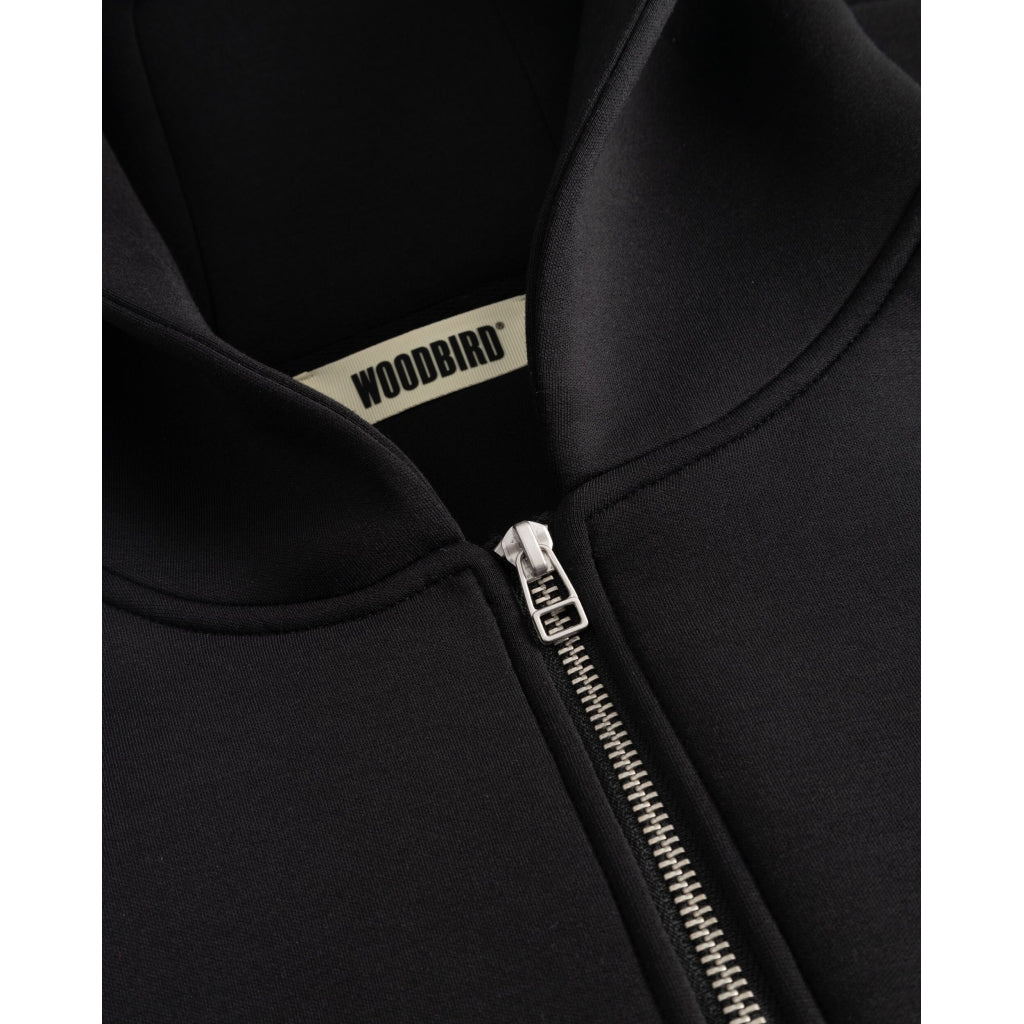 Woodbird Fuji Scooba Zip Hoodie Black - Mojo Independent Store