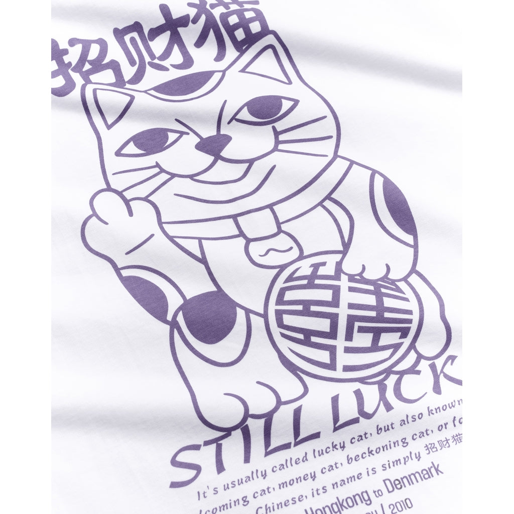 Woodbird Beam Lucky Tee White - Mojo Independent Store