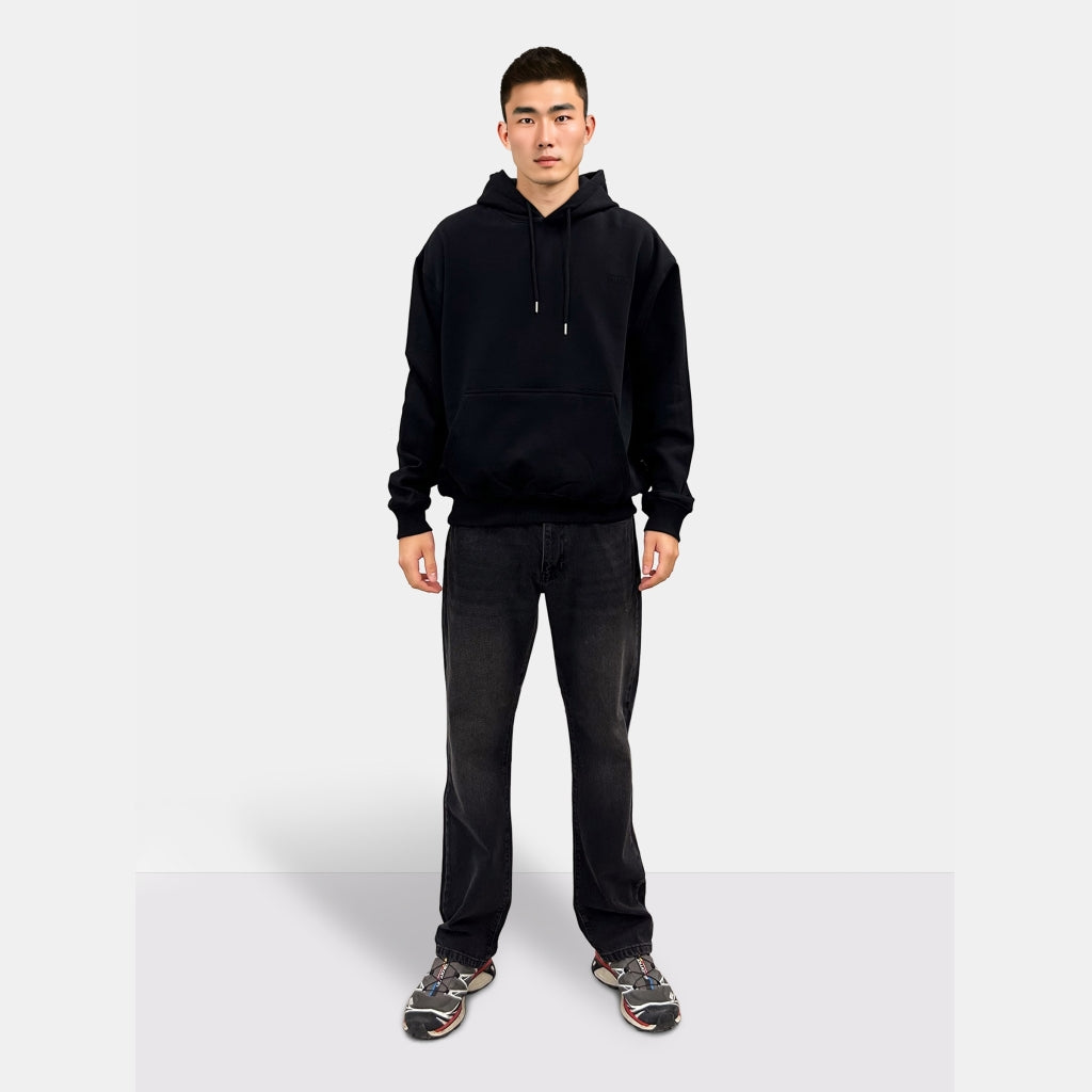 Woodbird Pope Home Hoodie Black