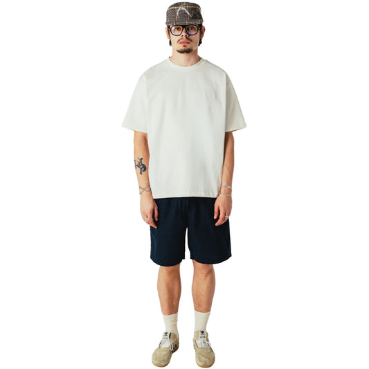 Woodbird Bommy Linen Shorts Navy - Mojo Independent Store