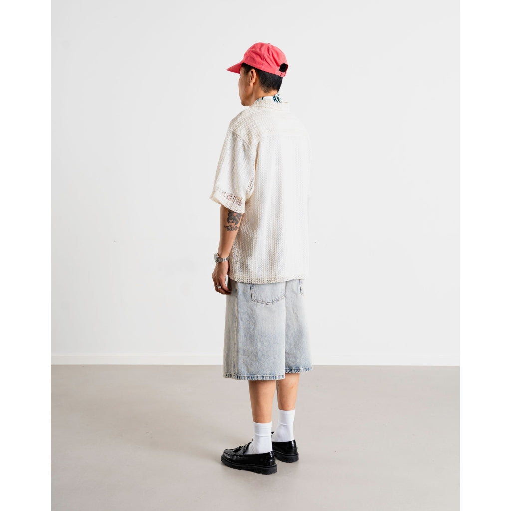 Woodbird Wang Lace Shirt Off White