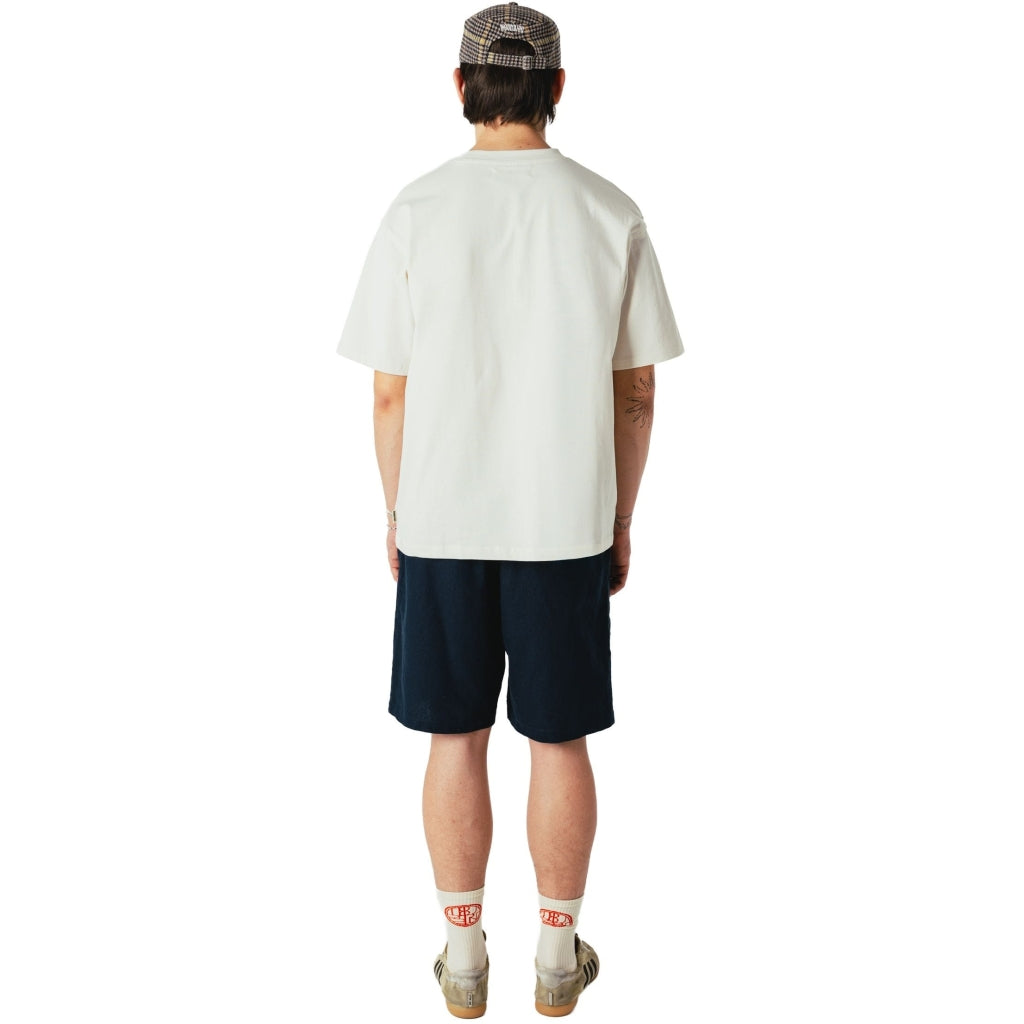Woodbird Bommy Linen Shorts Navy - Mojo Independent Store