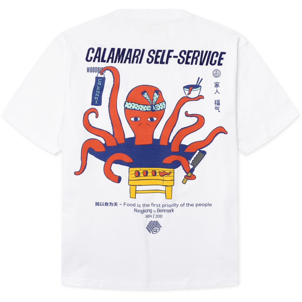 Woodbird Baine Octo Tee White - Mojo Independent Store
