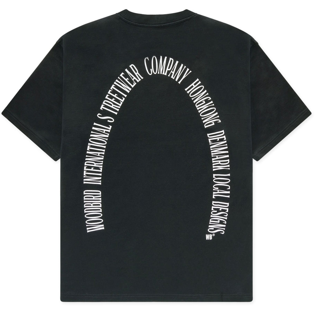 Woodbird Beam Street Tee Black - Mojo Independent Store