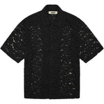 Woodbird Banks Lace Shirt Black