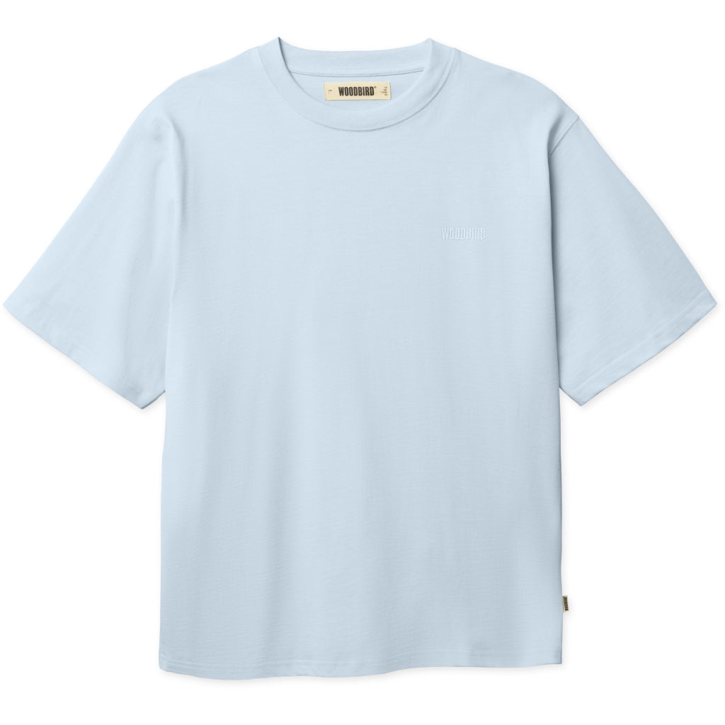 Woodbird Baine Base Tee Dusty Blue - Mojo Independent Store