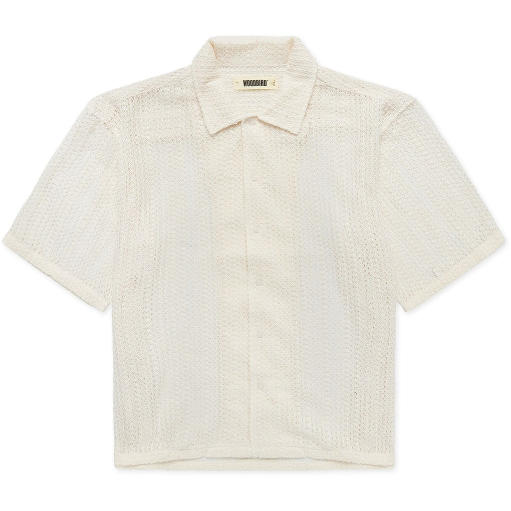 Woodbird Wang Lace Shirt Off White