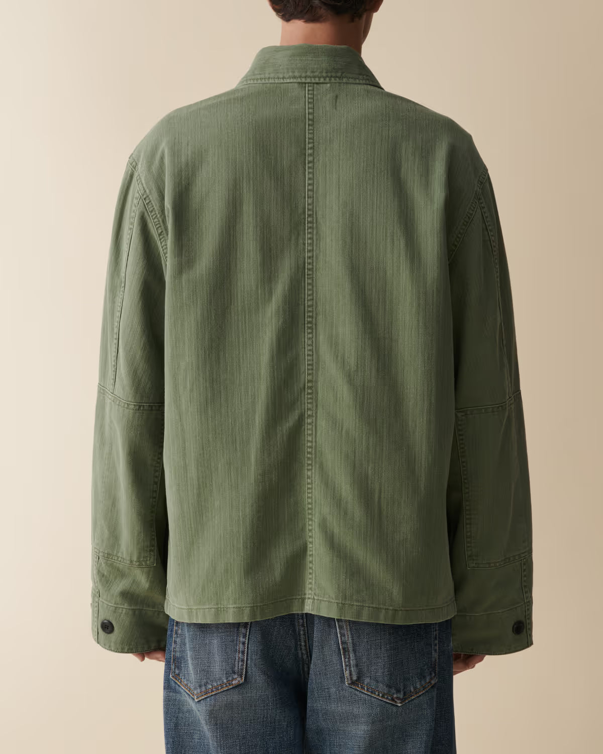 Jeanerica Luc Chevron Green - Mojo Independent Store