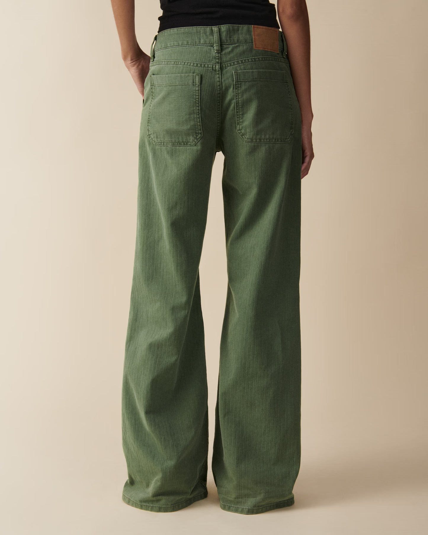Jeanerica Guell Chevron Green - Mojo Independent Store