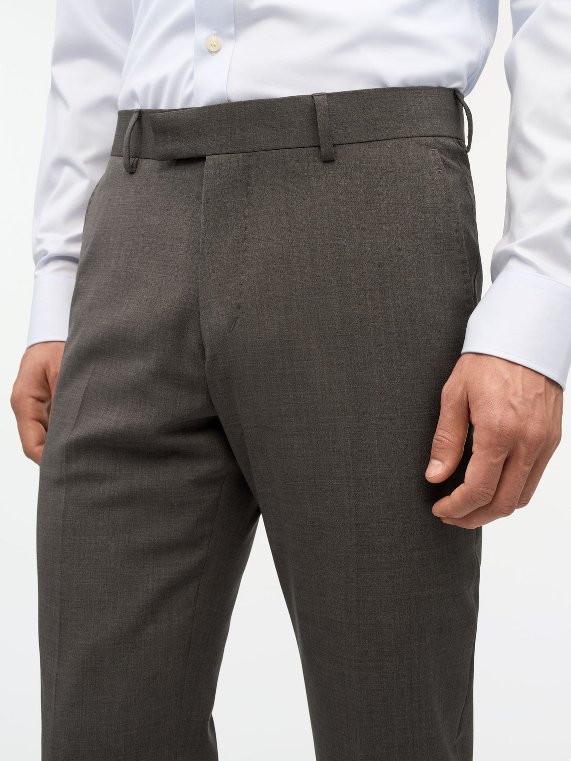 Tiger Of Sweden Tenuta RWS Trousers Mud Dark Brown 193