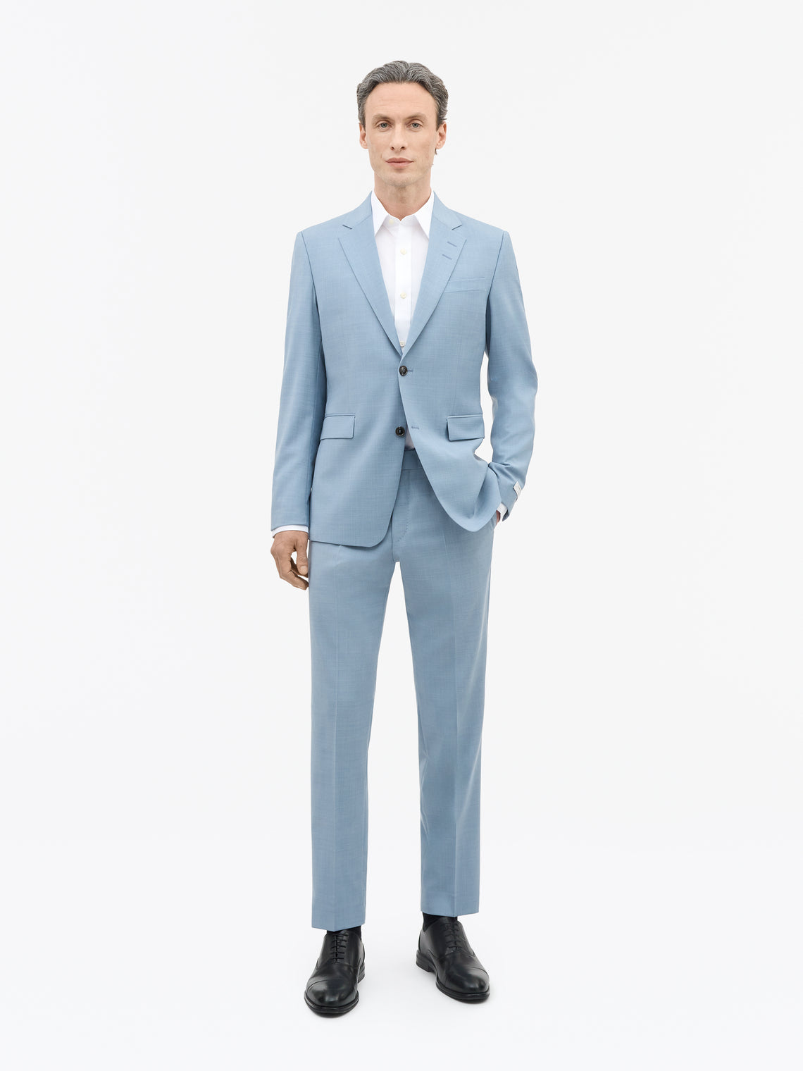 Tiger of Sweden Justin Blazer Light Blue 2G6 - Mojo Independent Store
