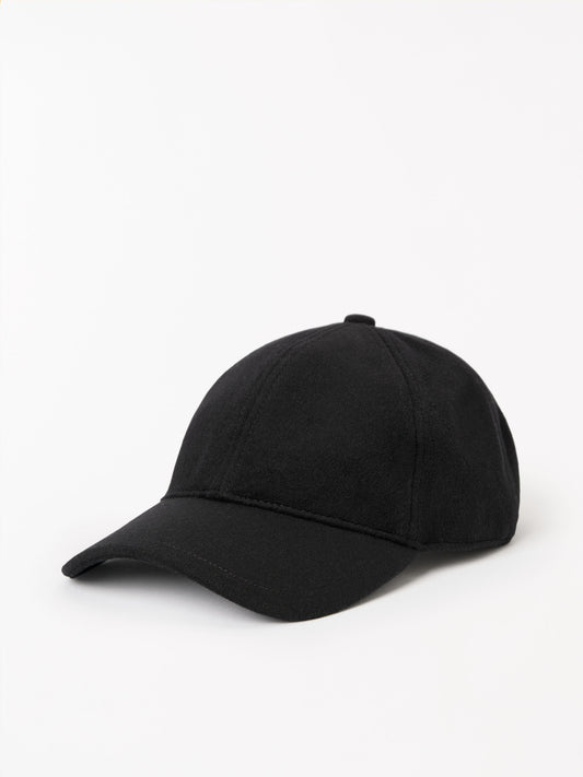 Tiger of Sweden Hent Wool Baseball Cap Black