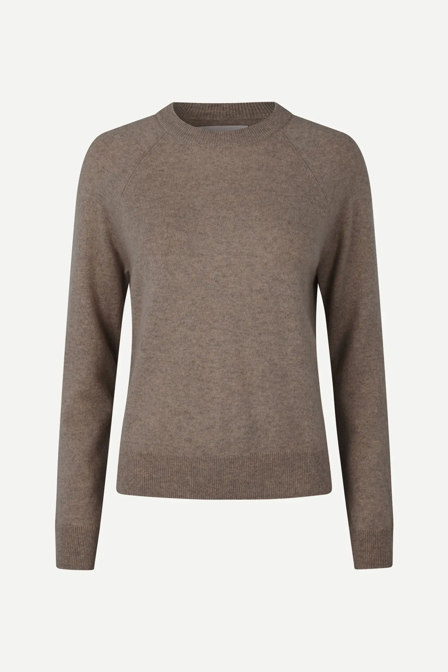 Samsøe Samsøe Boston O-Neck Grey Blue Mel