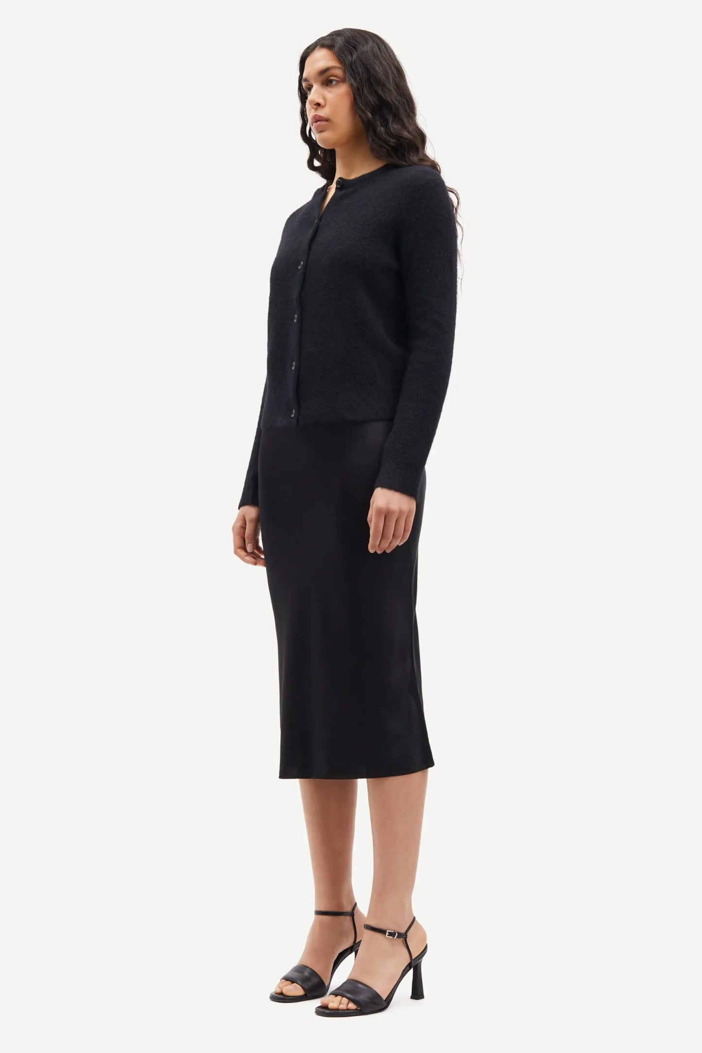 Samsøe Samsøe Nor Short Cardigan Black