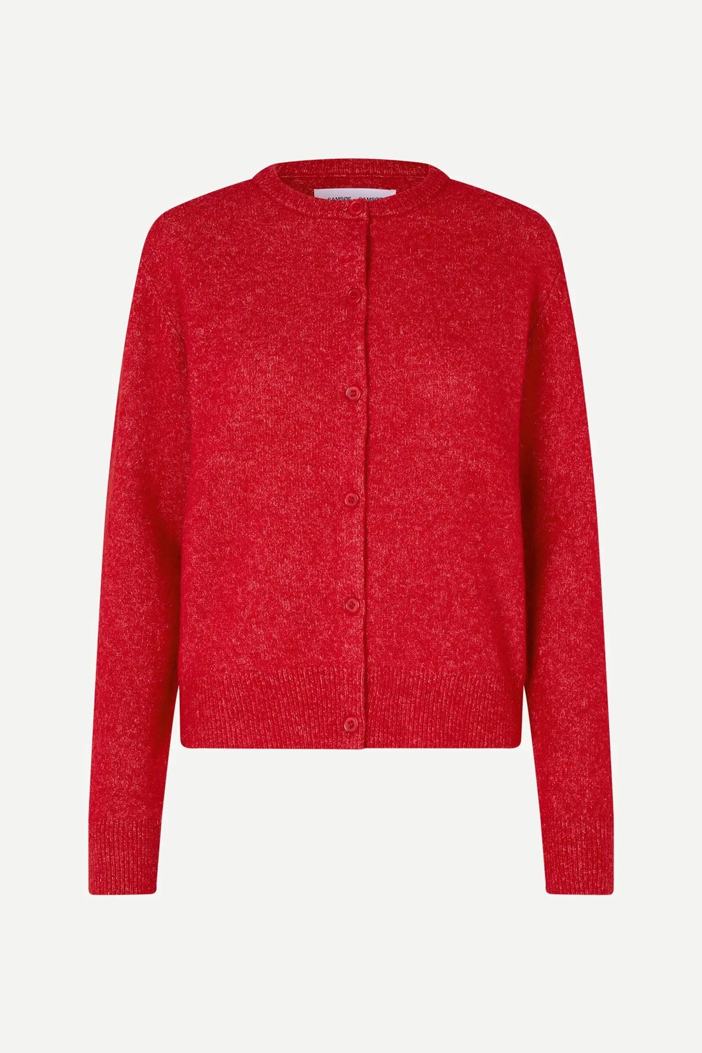 Samsøe Samsøe Nor Short Cardigan Scarlet Sage