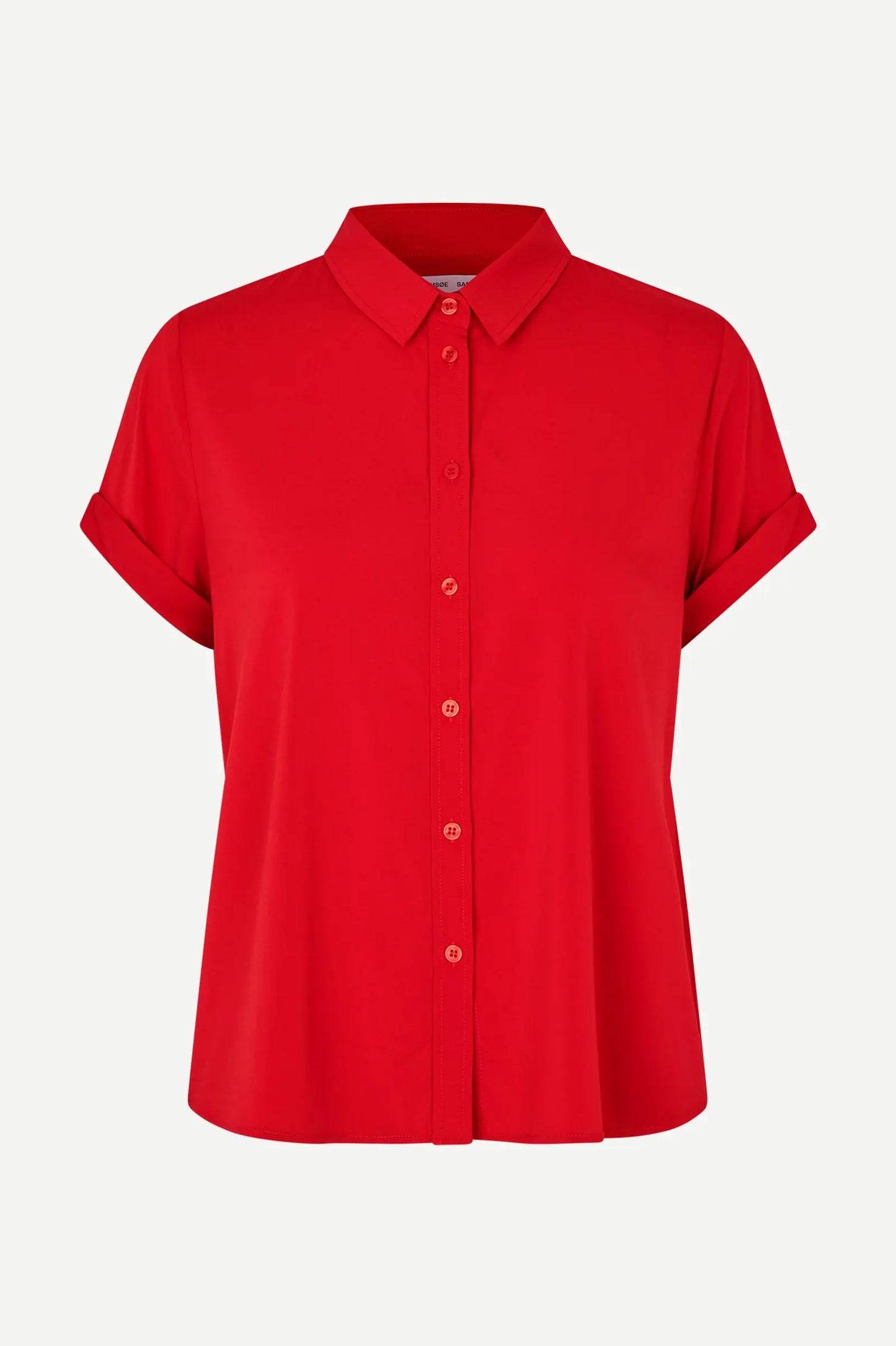 Samsøe Samsøe Majan Ss Shirt Haute Red
