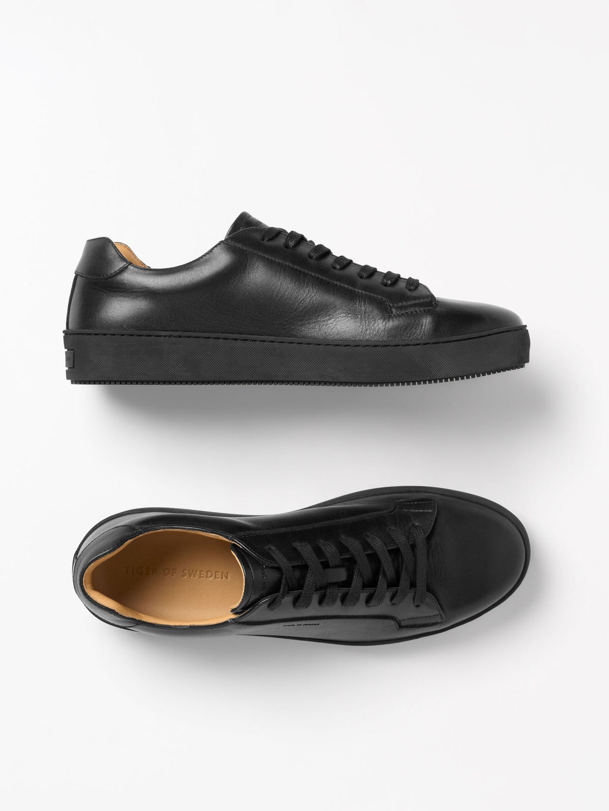 Tiger Of Sweden Salas 2 Sneakers Black Leather - Mojo Independent Store