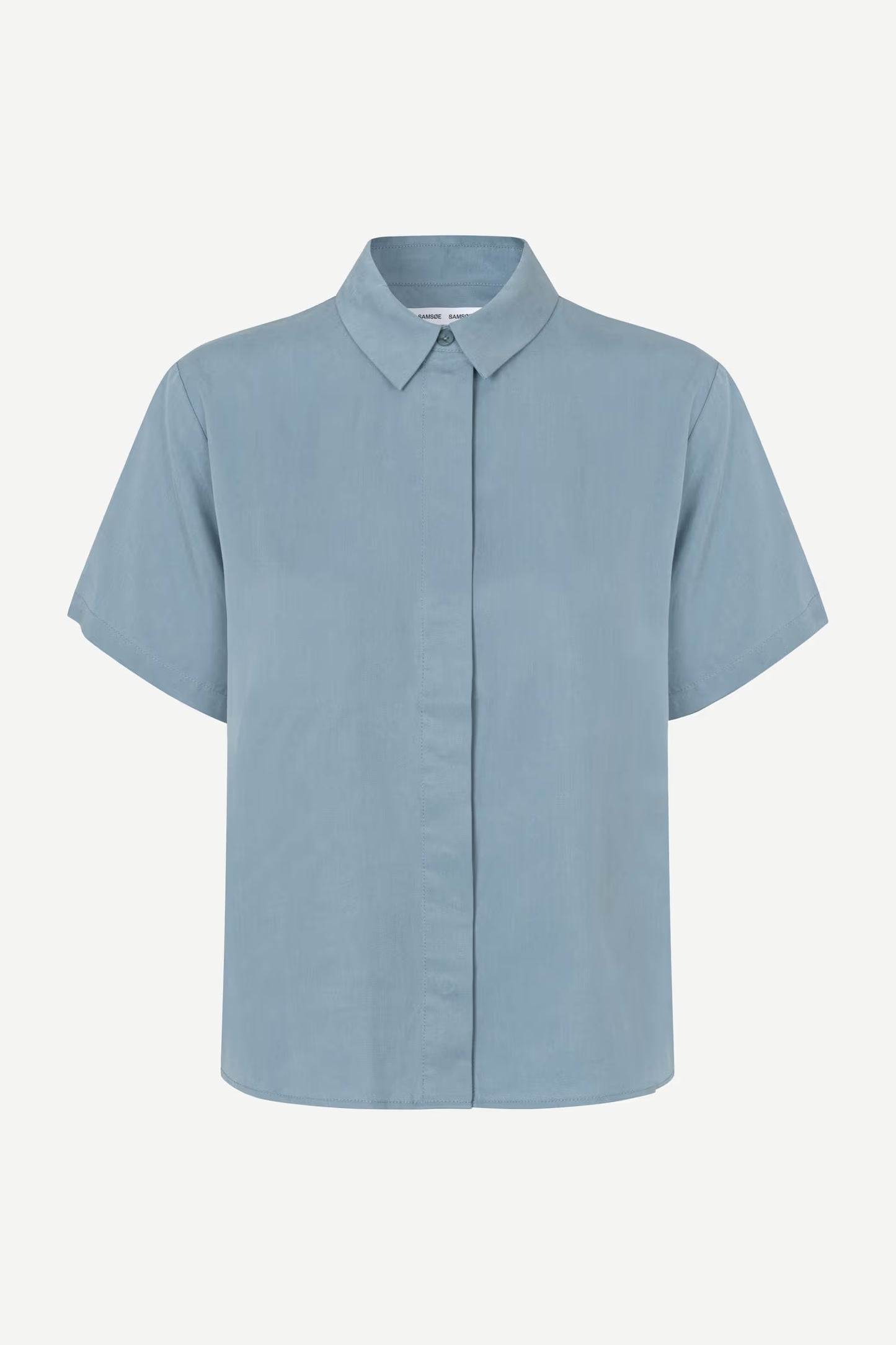 Samsøe Samsøe Mina SS Shirt Windward Blue