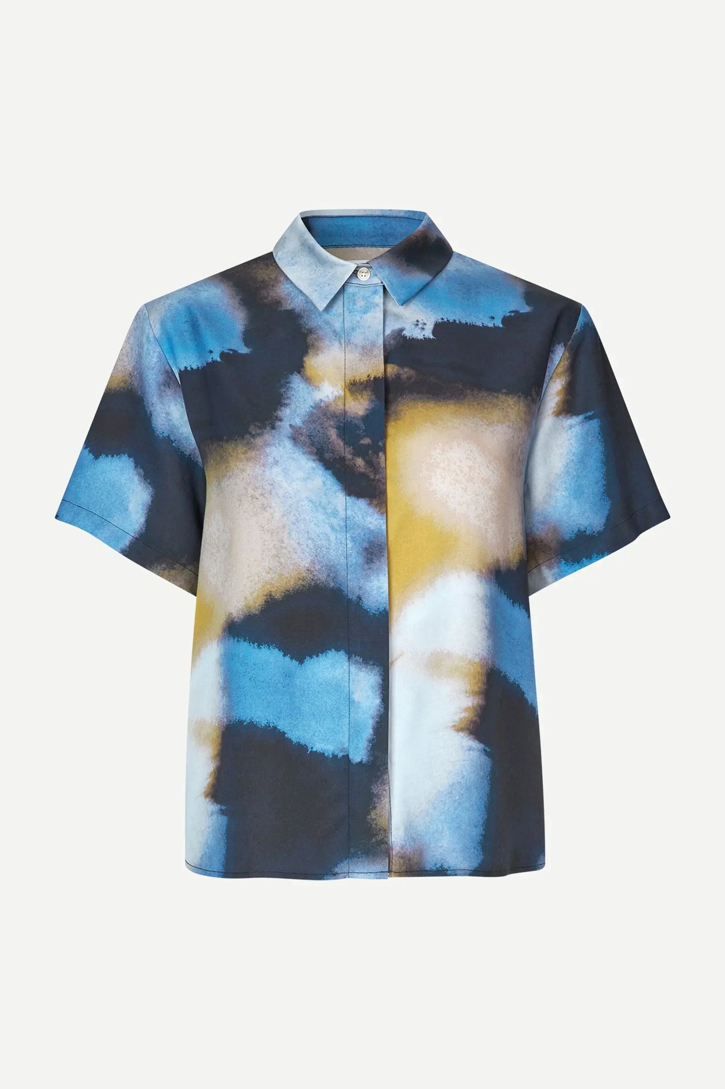 Samsøe Samsøe Mina SS Shirt Aquarel Core