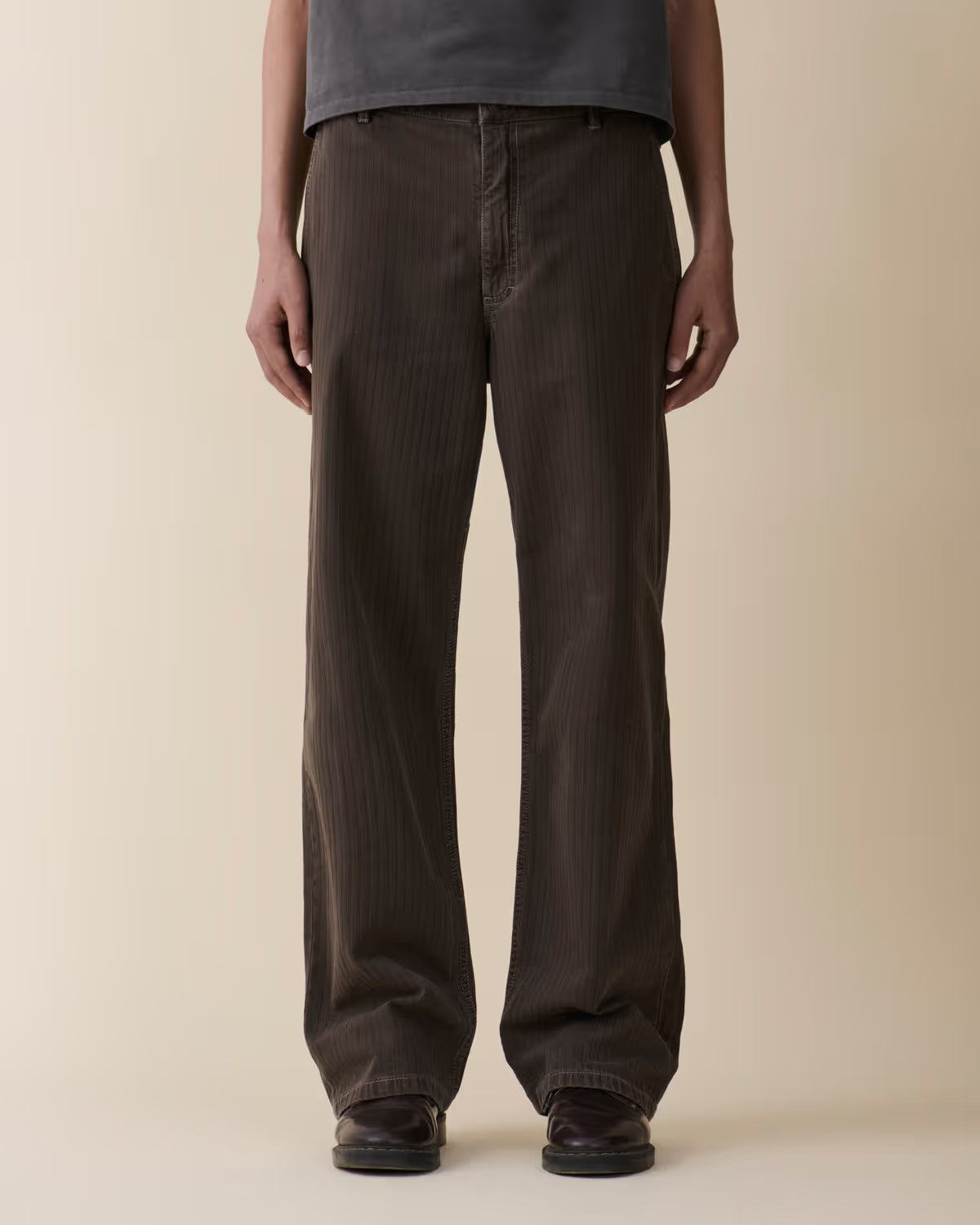 Jeanerica Genua Chevron Brown