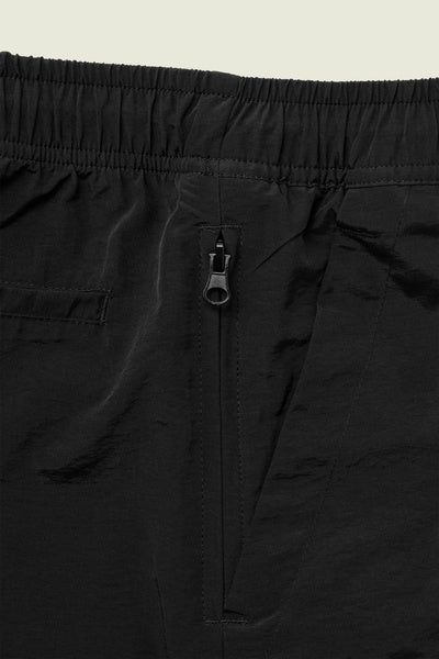 Oas Black Nylon Swim Shorts