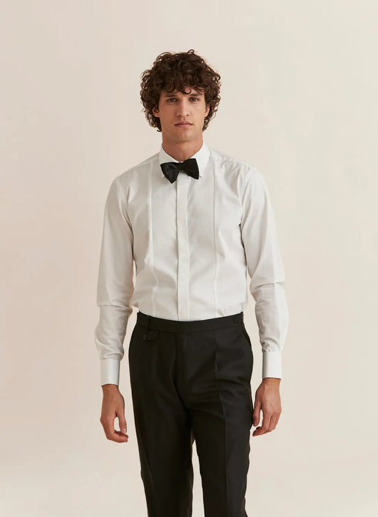 Morris Piqué Tuxedo Shirt