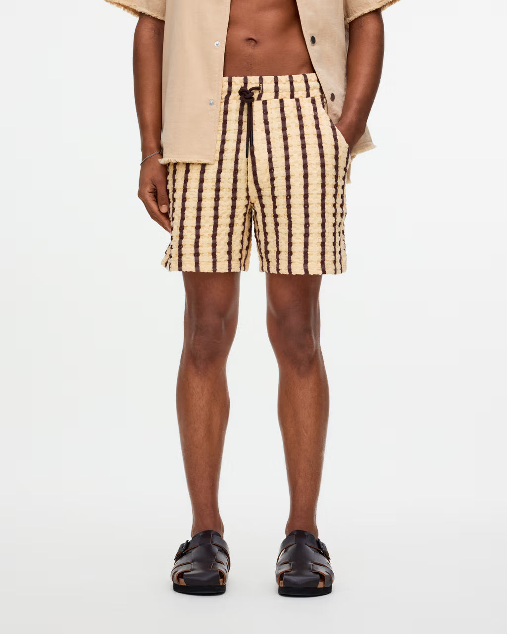 Oas Tartufo Porto Waffle Shorts