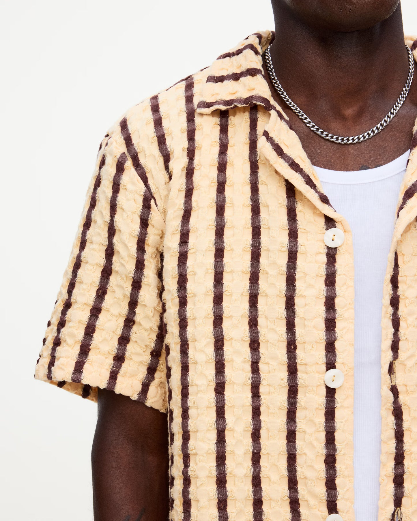 Oas Tartufo Cuba Waffle Shirt