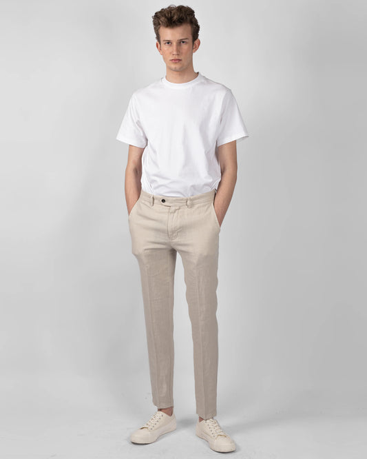 Ljung Trousers Linen Nature