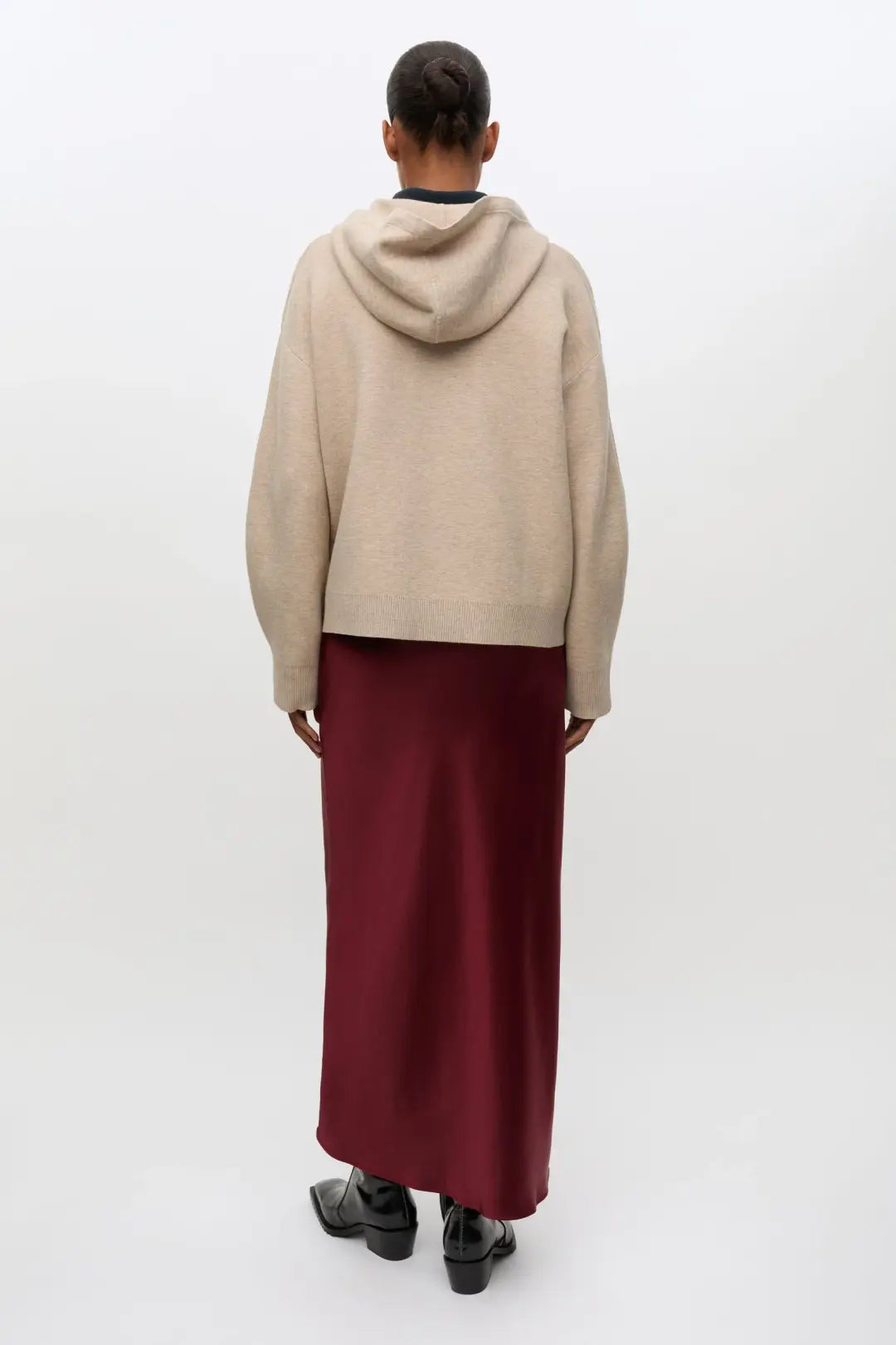 Samsøe Samsøe Saagneta Long Skirt Syrah - Mojo Independent Store