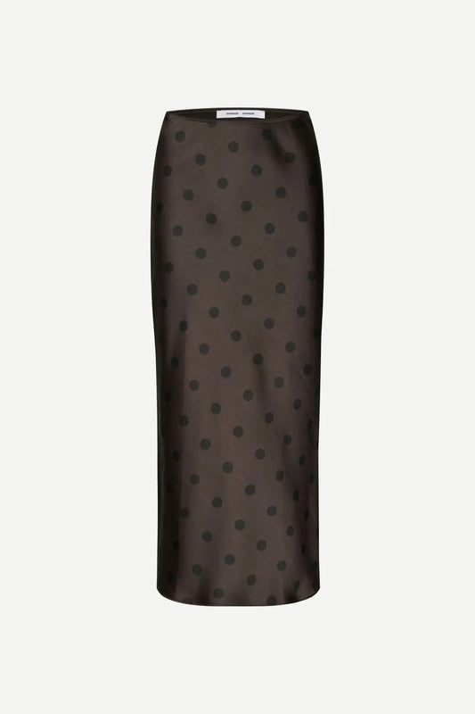 Samsøe Samsøe Saagneta Long Skirt Mulch Dott