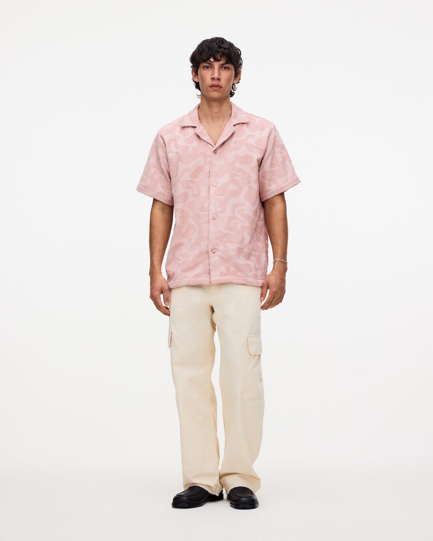 Oas Company Blush Puzzlotec Cuba Terry Shirt 61