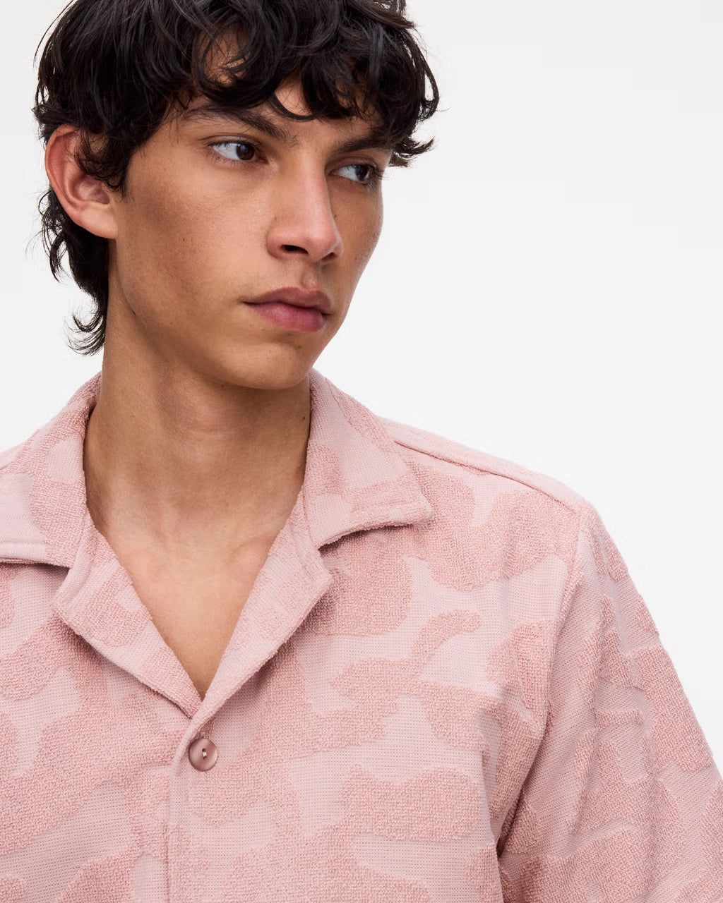 Oas Company Blush Puzzlotec Cuba Terry Shirt 61