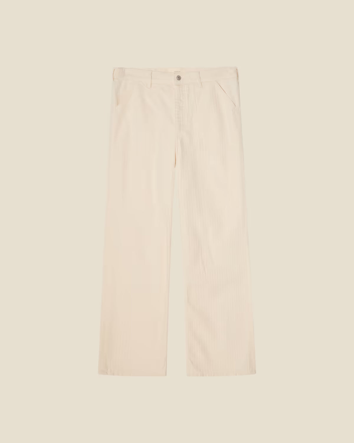 Jeanerica Genua Worker Chino Chevron Ecru - Mojo Independent Store