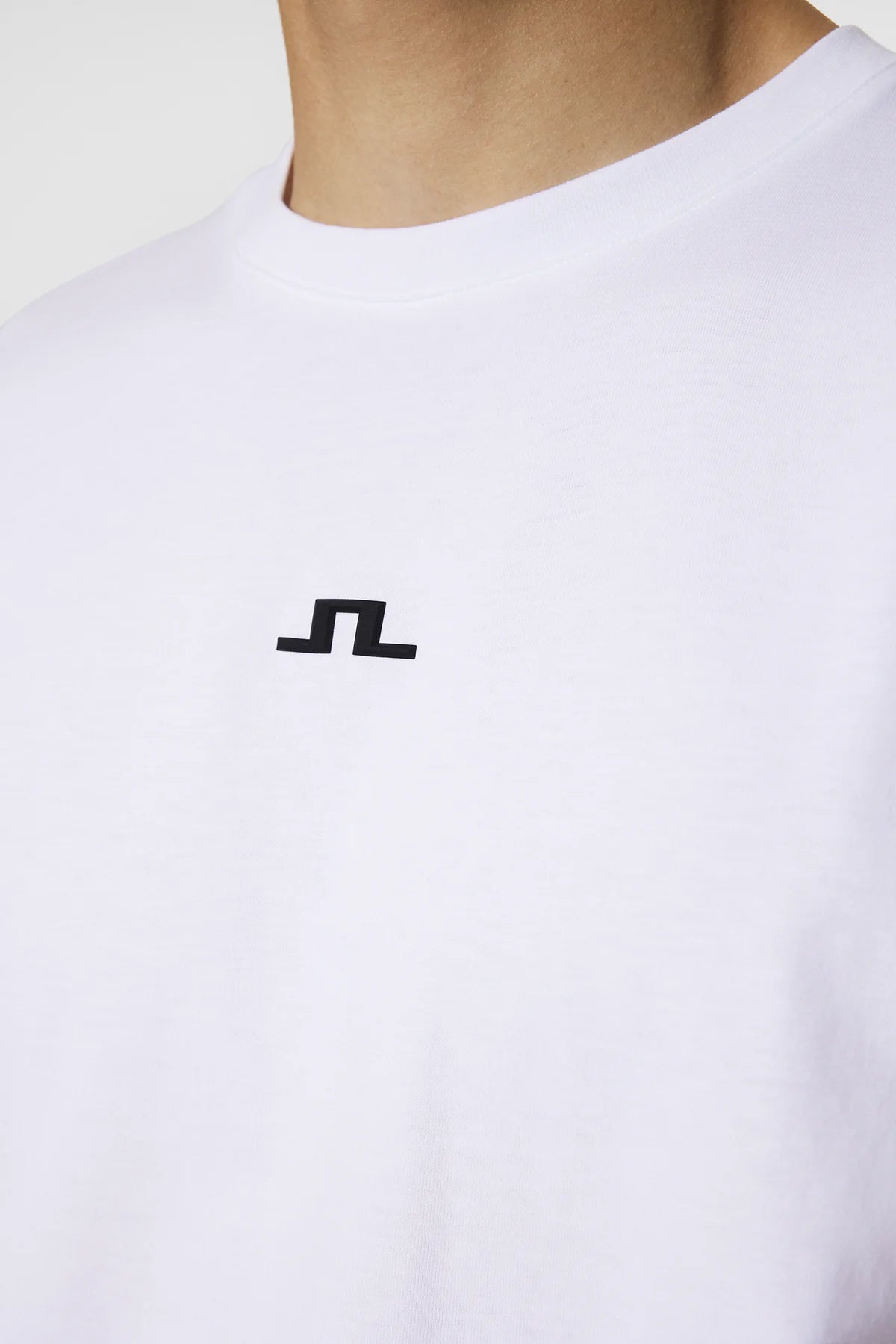 J.Lindeberg Parcie Logo Tee White - Mojo Independent Store