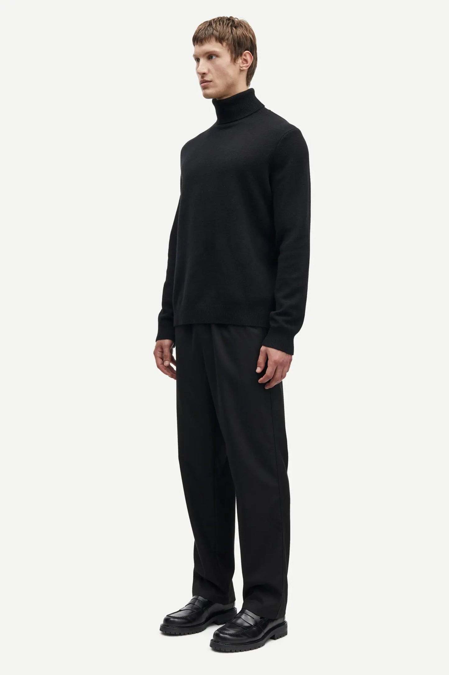 Samsøe Samsøe Isak Knit Turtleneck Black