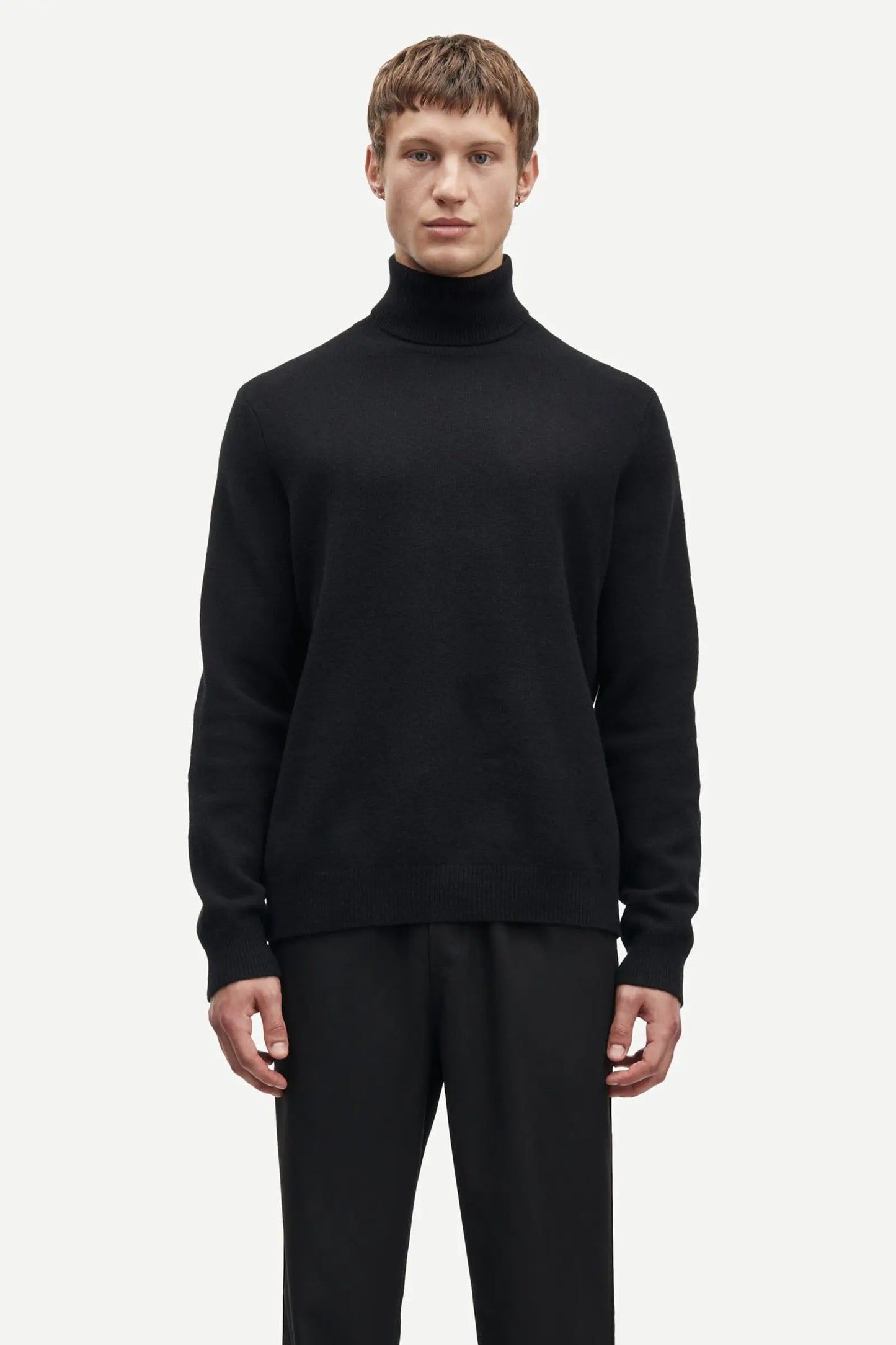 Samsøe Samsøe Isak Knit Turtleneck Black