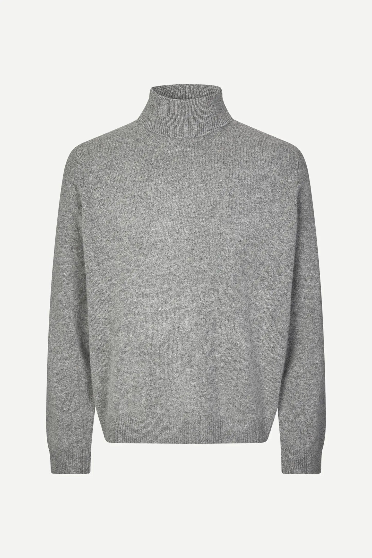 Samsøe Samsøe Isak Knit Turtleneck Dark Grey Mel