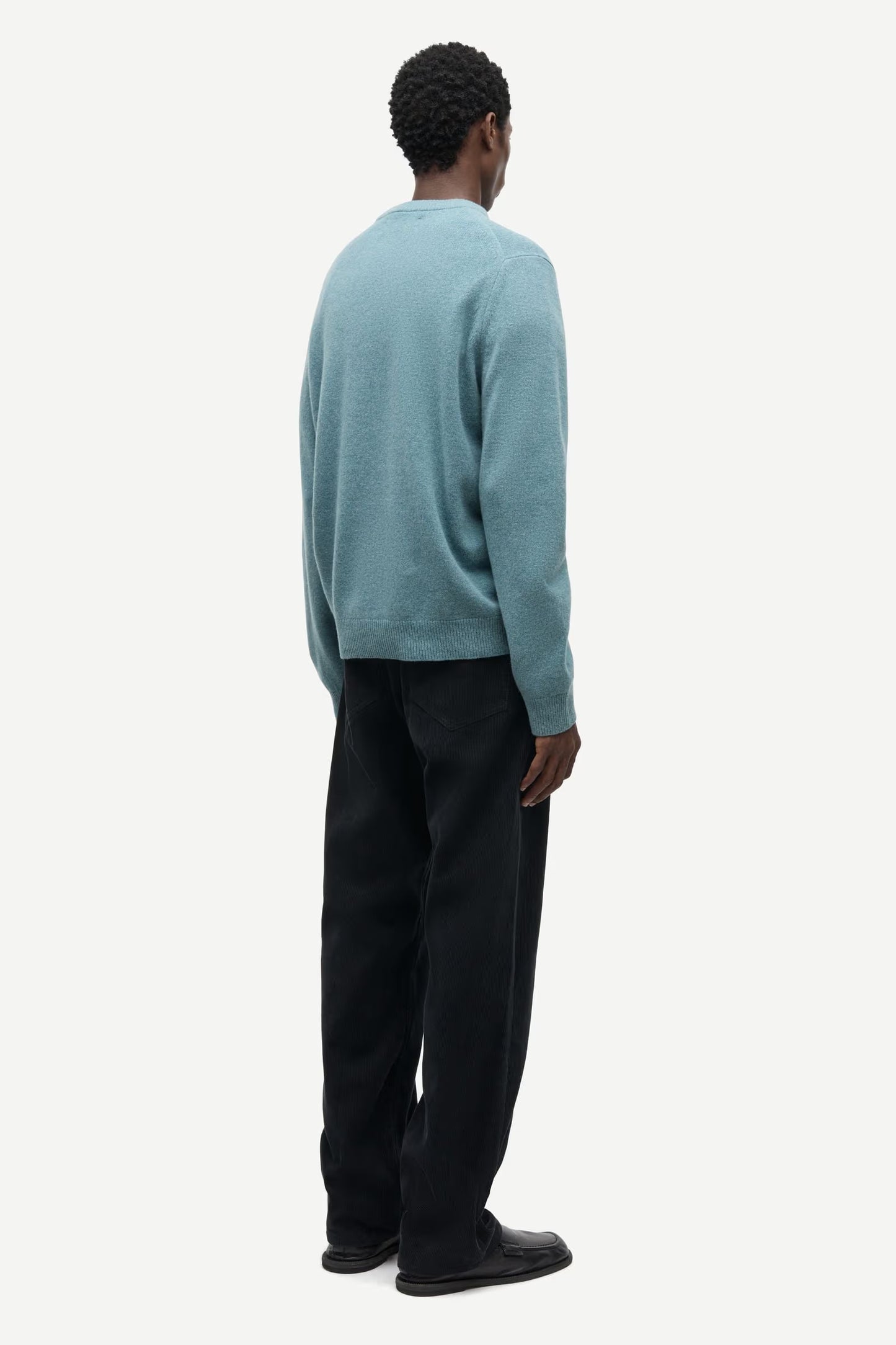 Samsøe Samsøe Isak Knit Stormy Sea