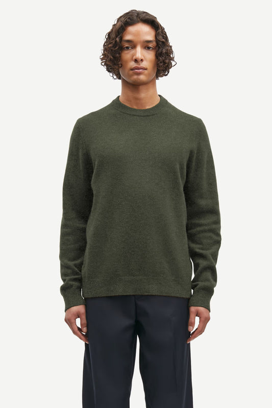 Samsøe Samsøe Isak Knit Forest Night - Mojo Independent Store