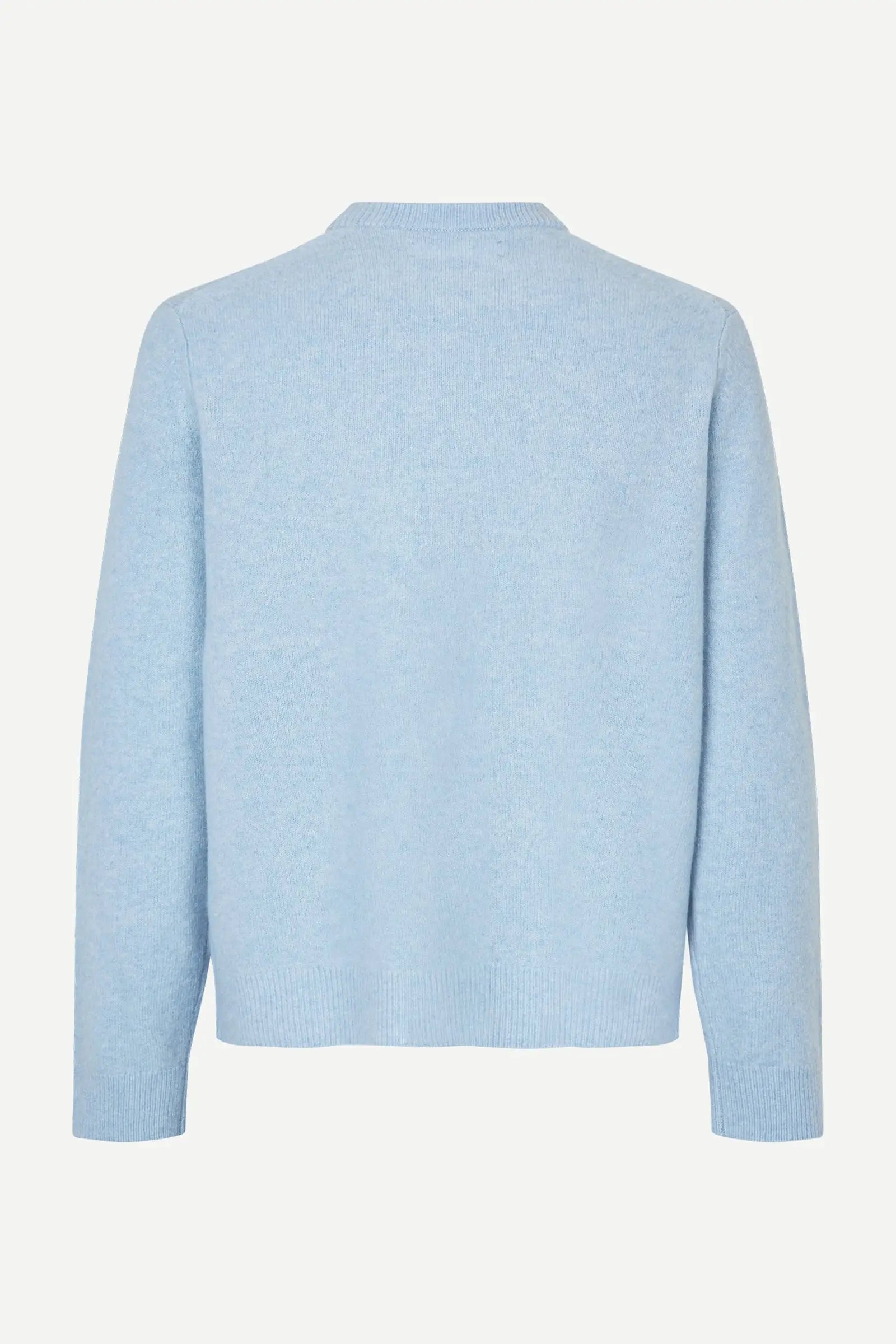Samsøe Samsøe Isak Knit Sweater Subdued Blue - Mojo Independent Store