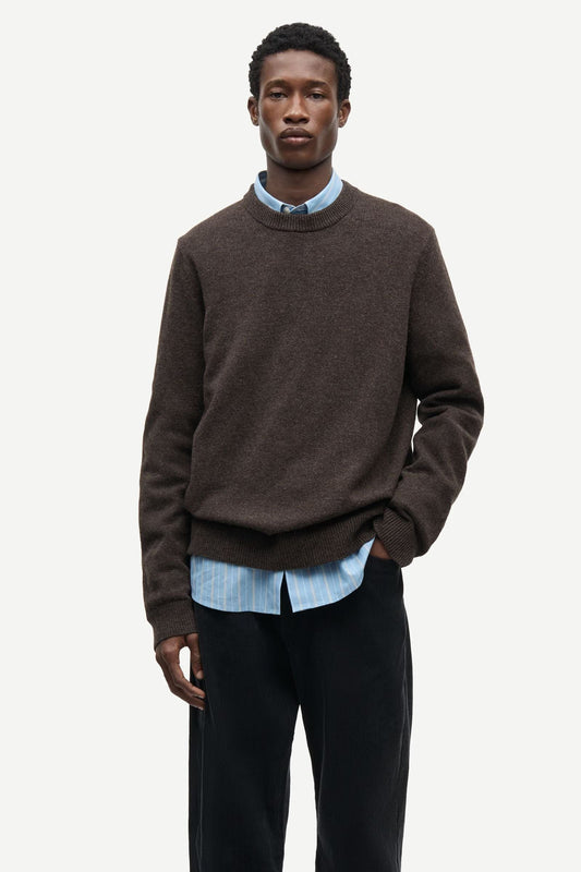 Samsøe Samsøe Isak Knit Sweater Delicioso