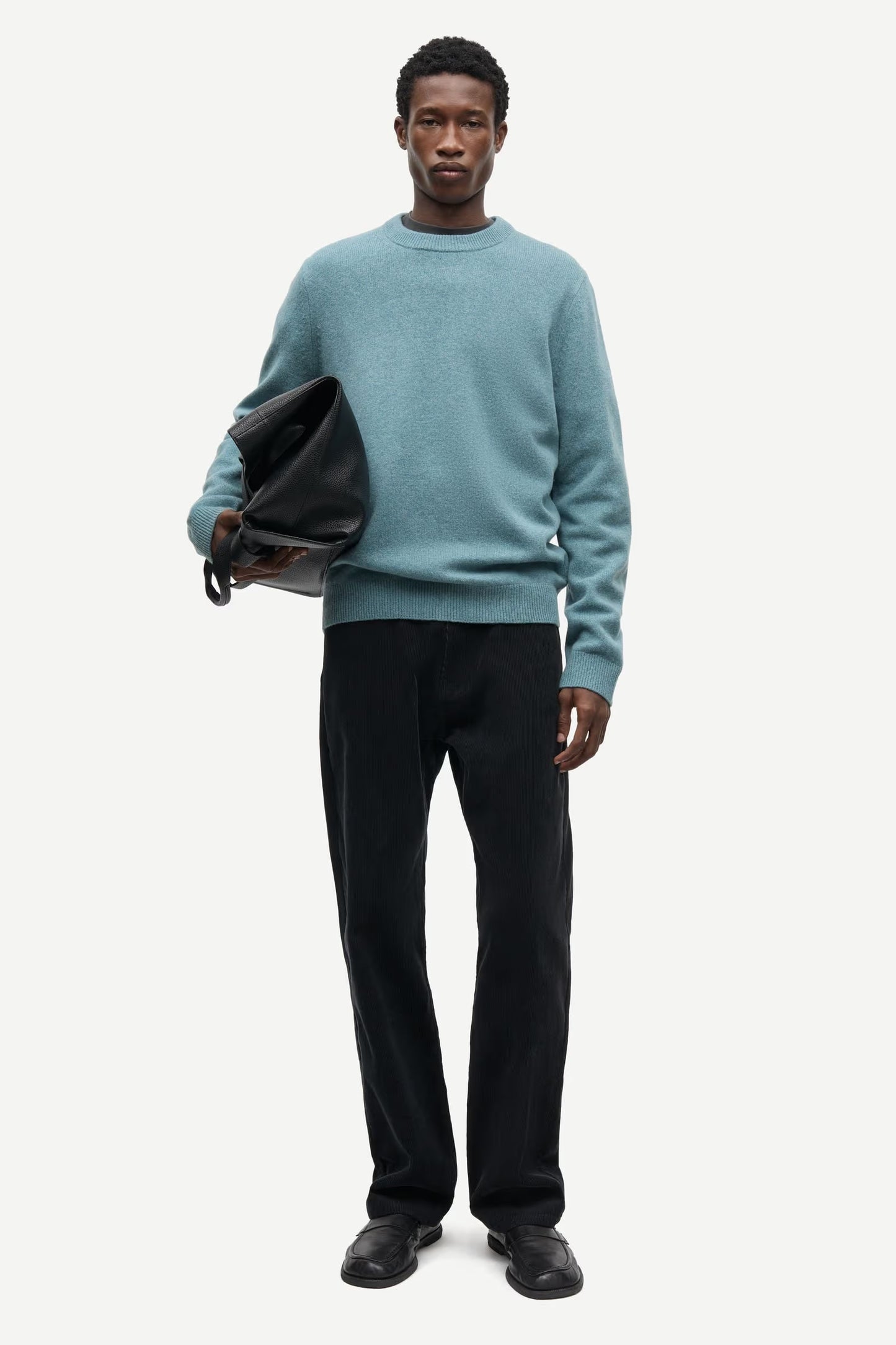 Samsøe Samsøe Isak Knit Stormy Sea
