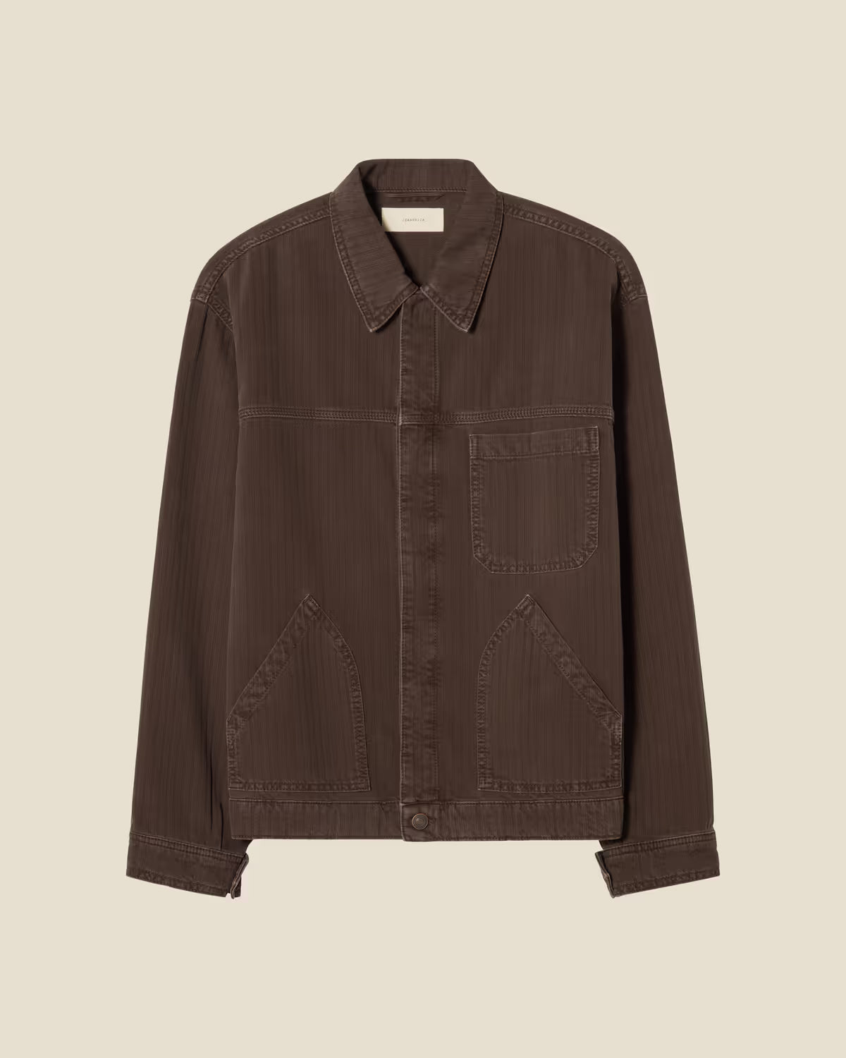 Jeanerica Noa Jacket Chevron Brown - Mojo Independent Store