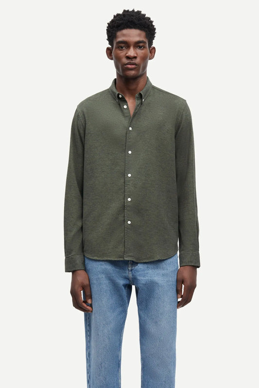 Samsøe Samsøe Liam BX Shirt Climbing Ivy