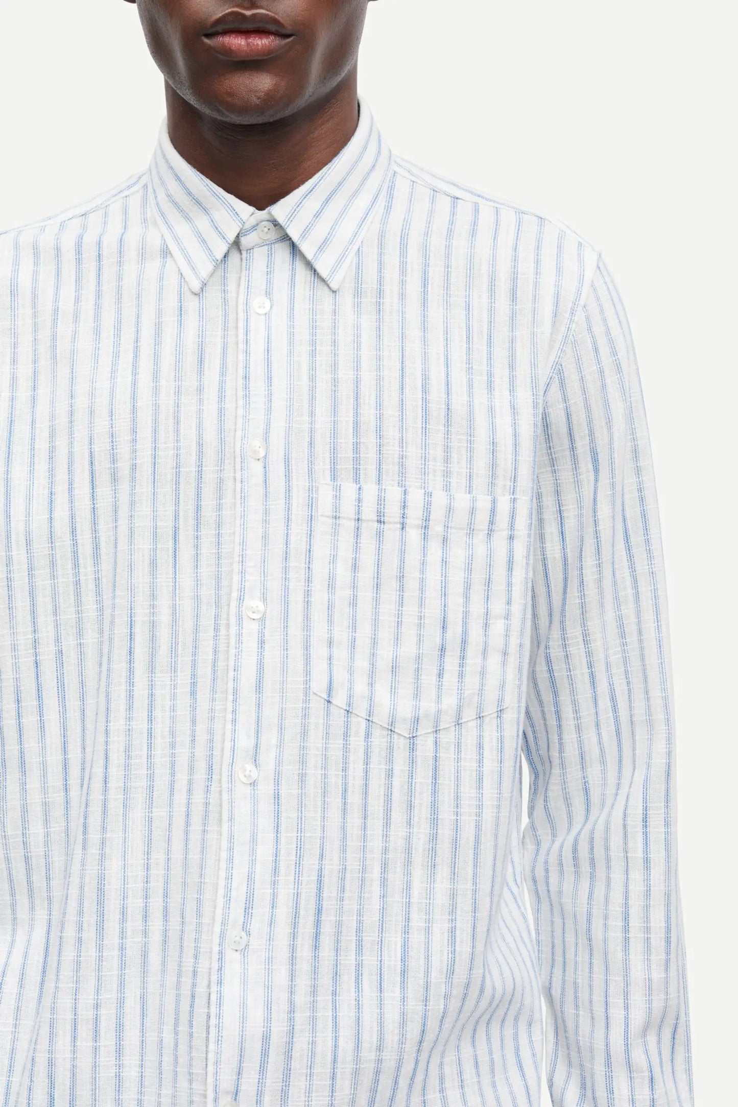 Samsøe Samsøe Liam FP Shirt Clear Cream Stripe