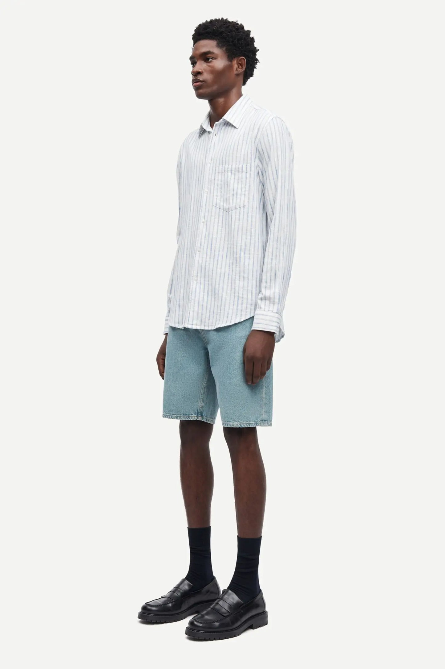 Samsøe Samsøe Liam FP Shirt Clear Cream Stripe