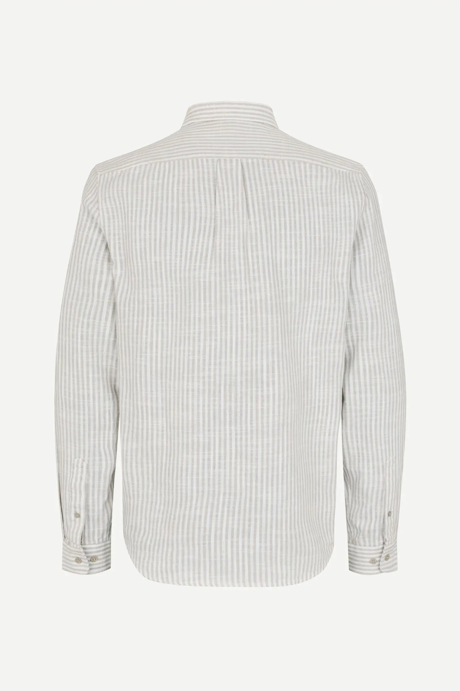 Samsøe Samsøe Liam FP Shirt Grey Stripe - Mojo Independent Store