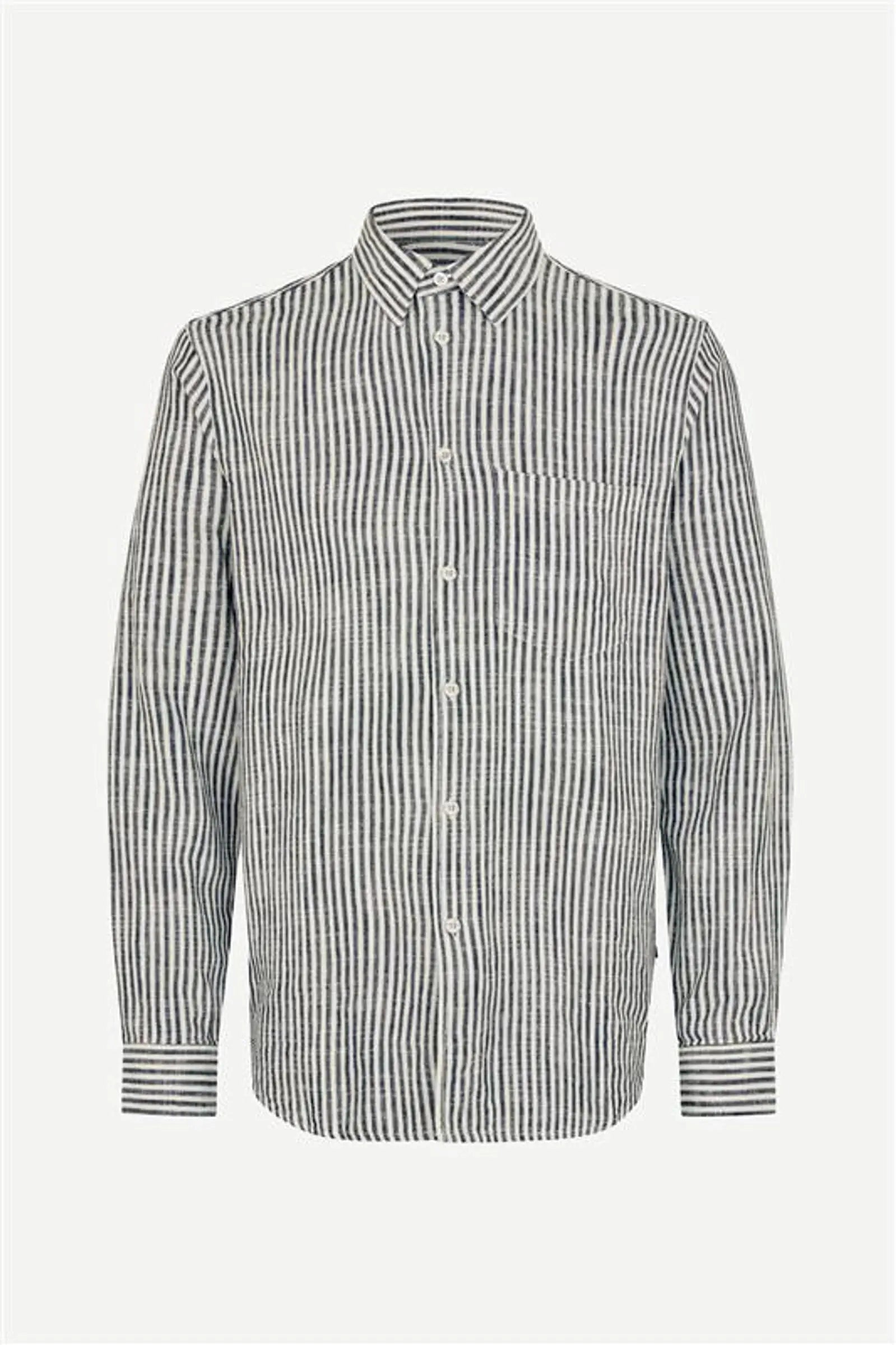 Samsøe Samsøe Liam FP Shirt Salute Stripe - Mojo Independent Store