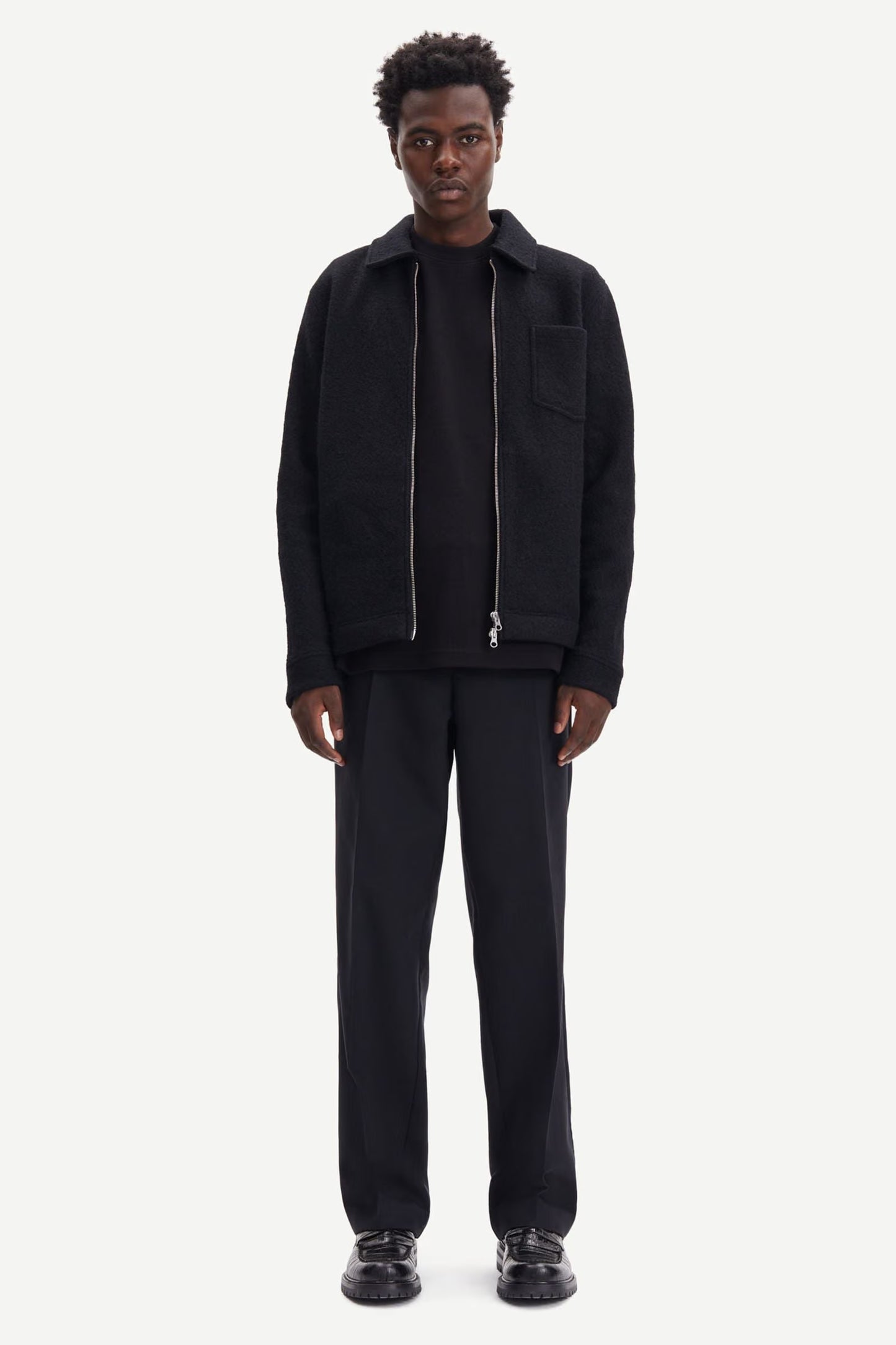 Samsøe Samsøe Hannes Full Zip Black